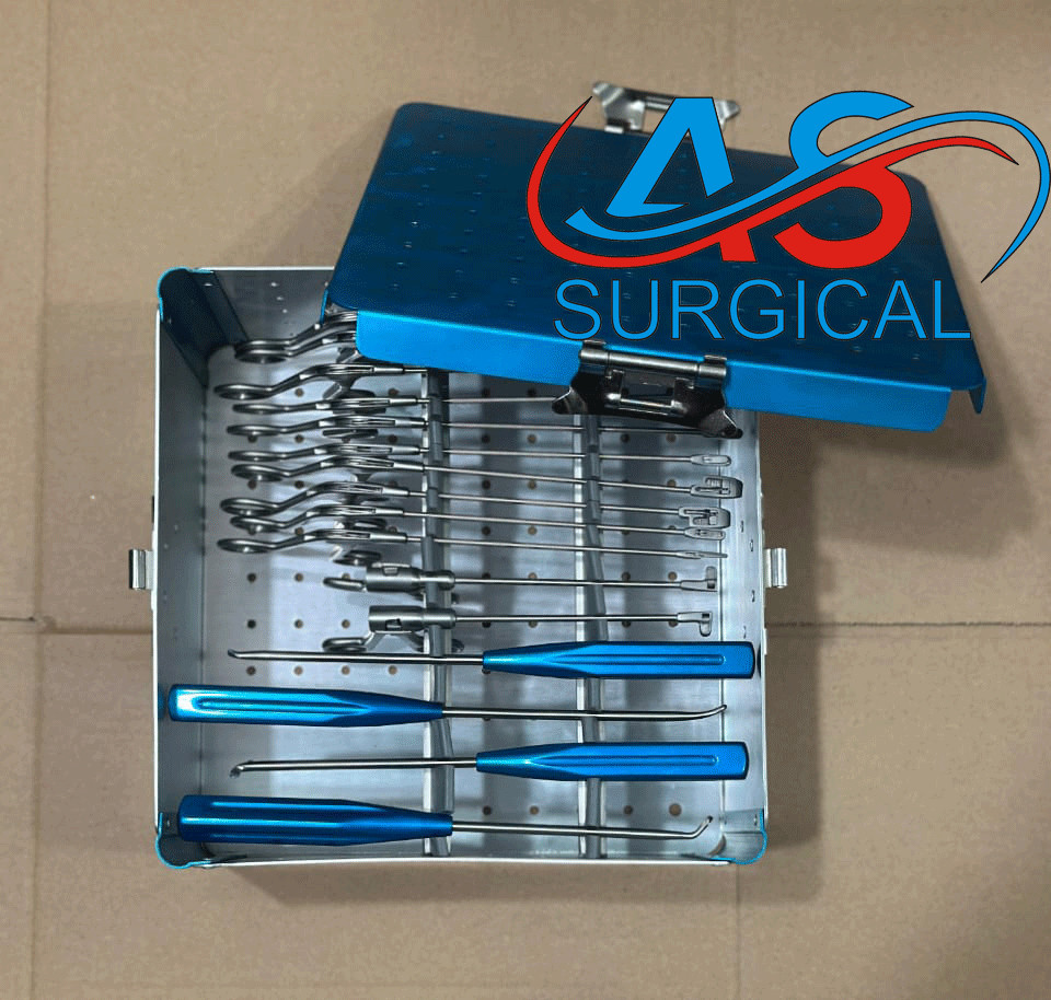 Arthroscopy Forceps Set knee surgery Set with sterilization Box