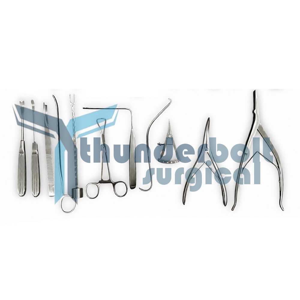 Maxillofacial Instruments Complete Kit Face & Jaw Surgery Plastic Surgery
