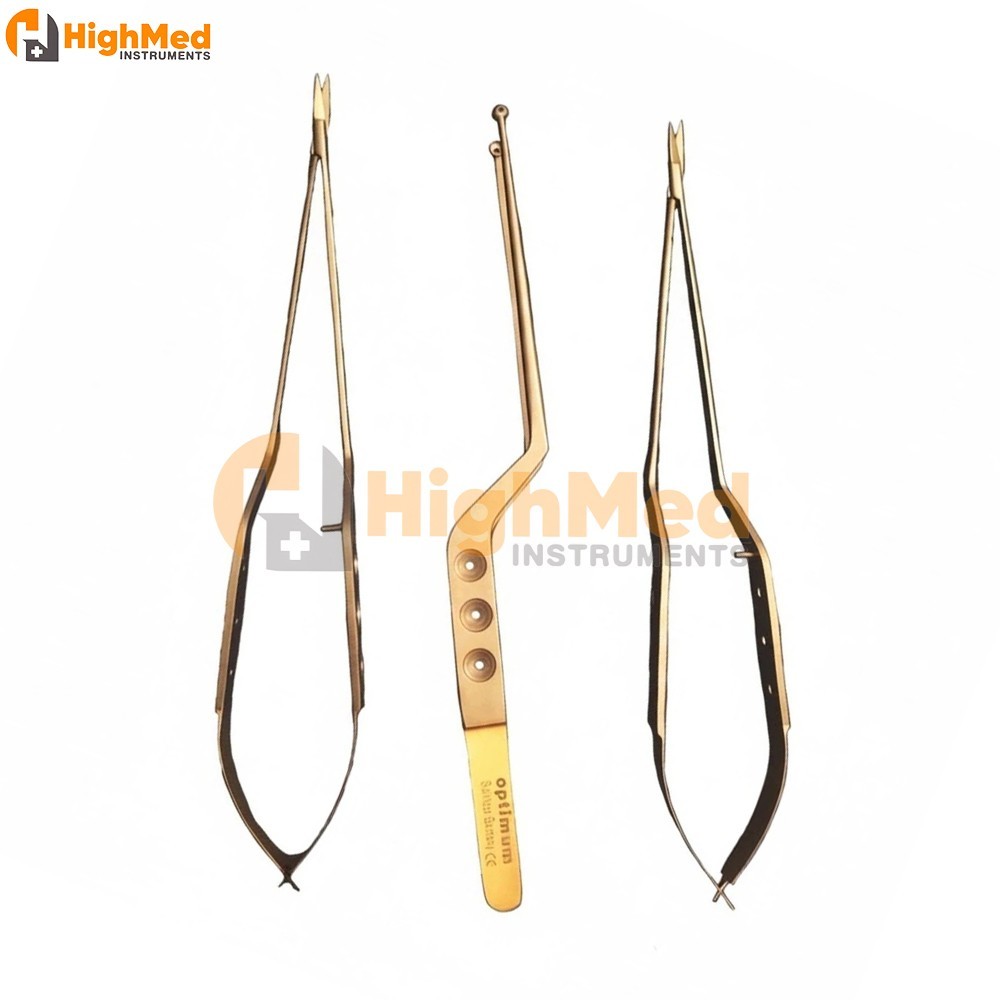 OR Grade Set Of 3 Yasargil Micro Bayonet Forceps + Tumor Grasping Forceps 9