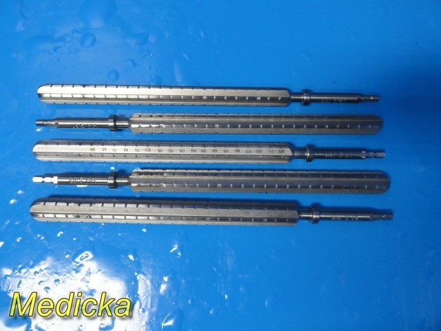 HOWMEDICA Osteonics Cylindrical Reamer Instrument Set (16.5 mm – 21.0 mm)~ 37873