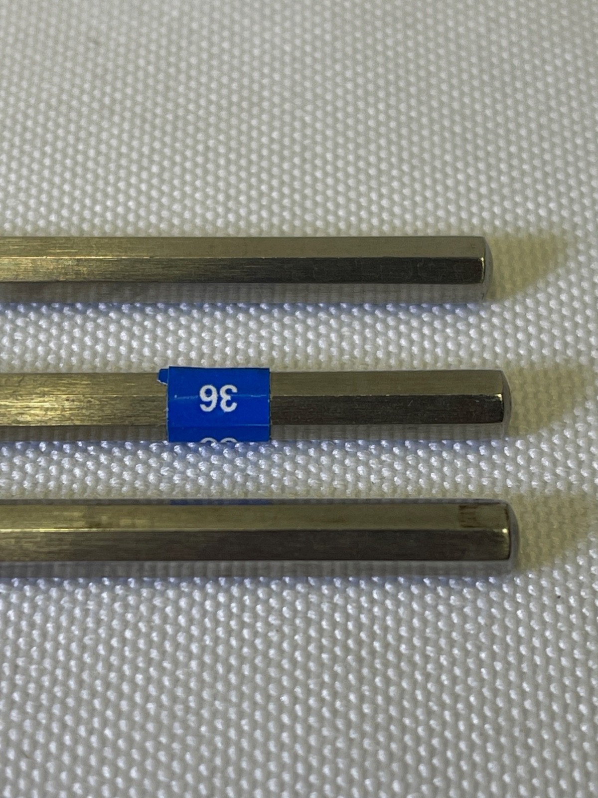 3 Piece Aesculap OF355R OF356R & OF357R Angled Tip Buck Ear Curettes Blunt ENT