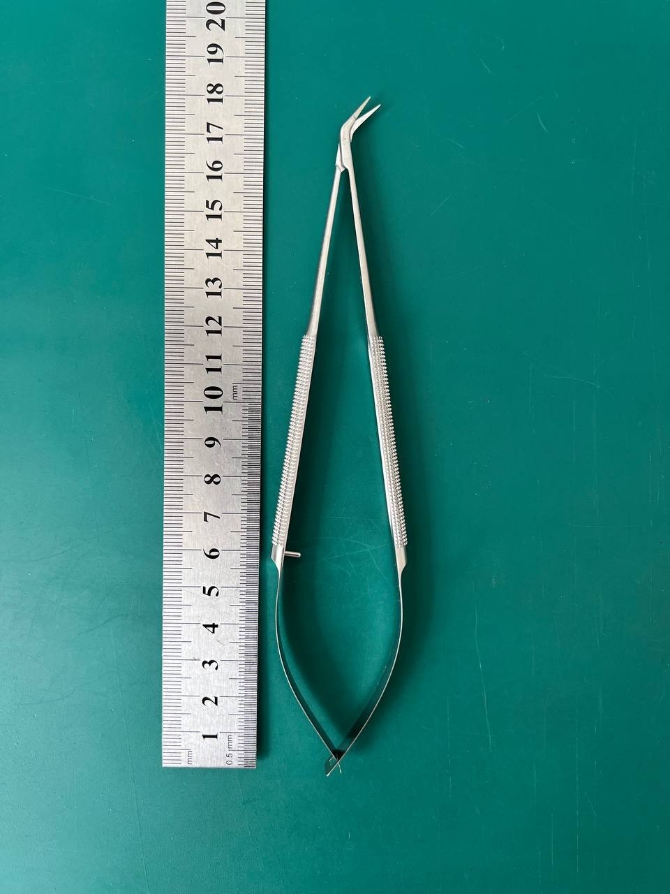 Jarit 310-305 You-Potts Scissor Fine, Round Handle,10mm Blades, 45° Angle 182 mm