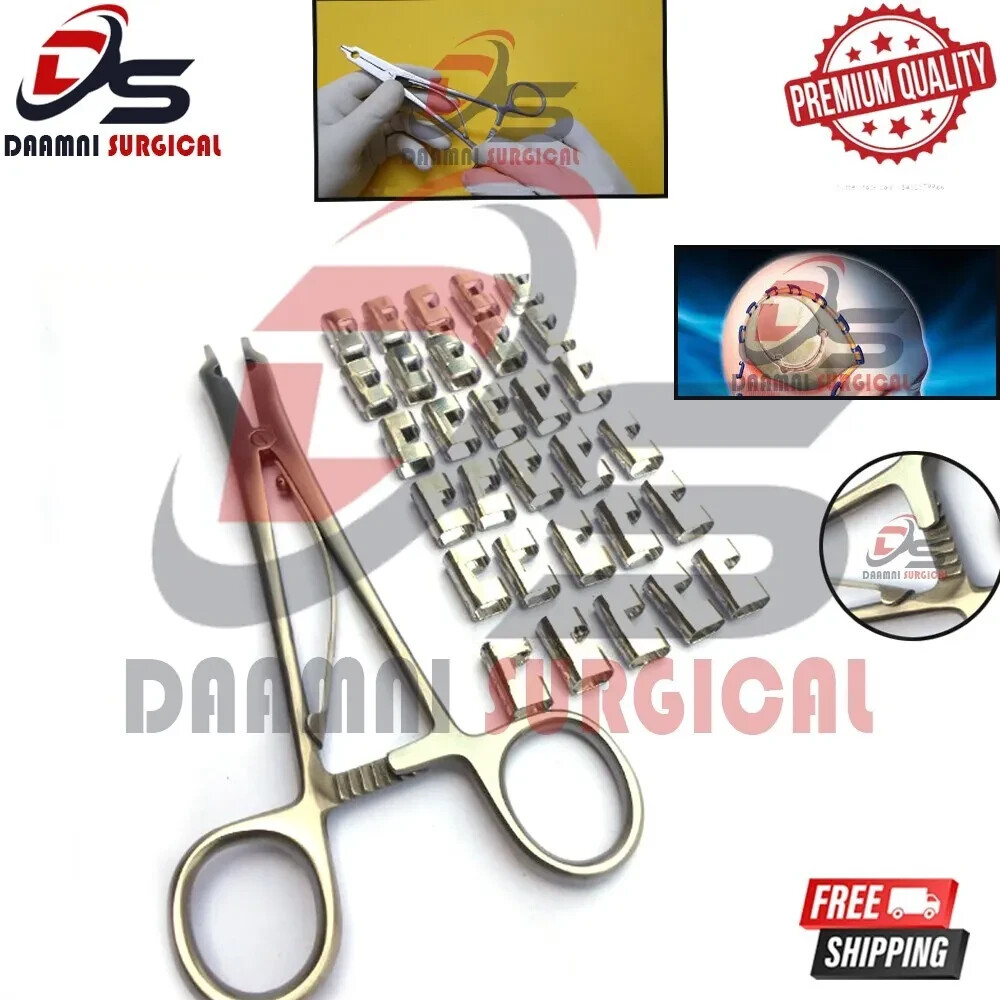 Raney scalp clip applicator