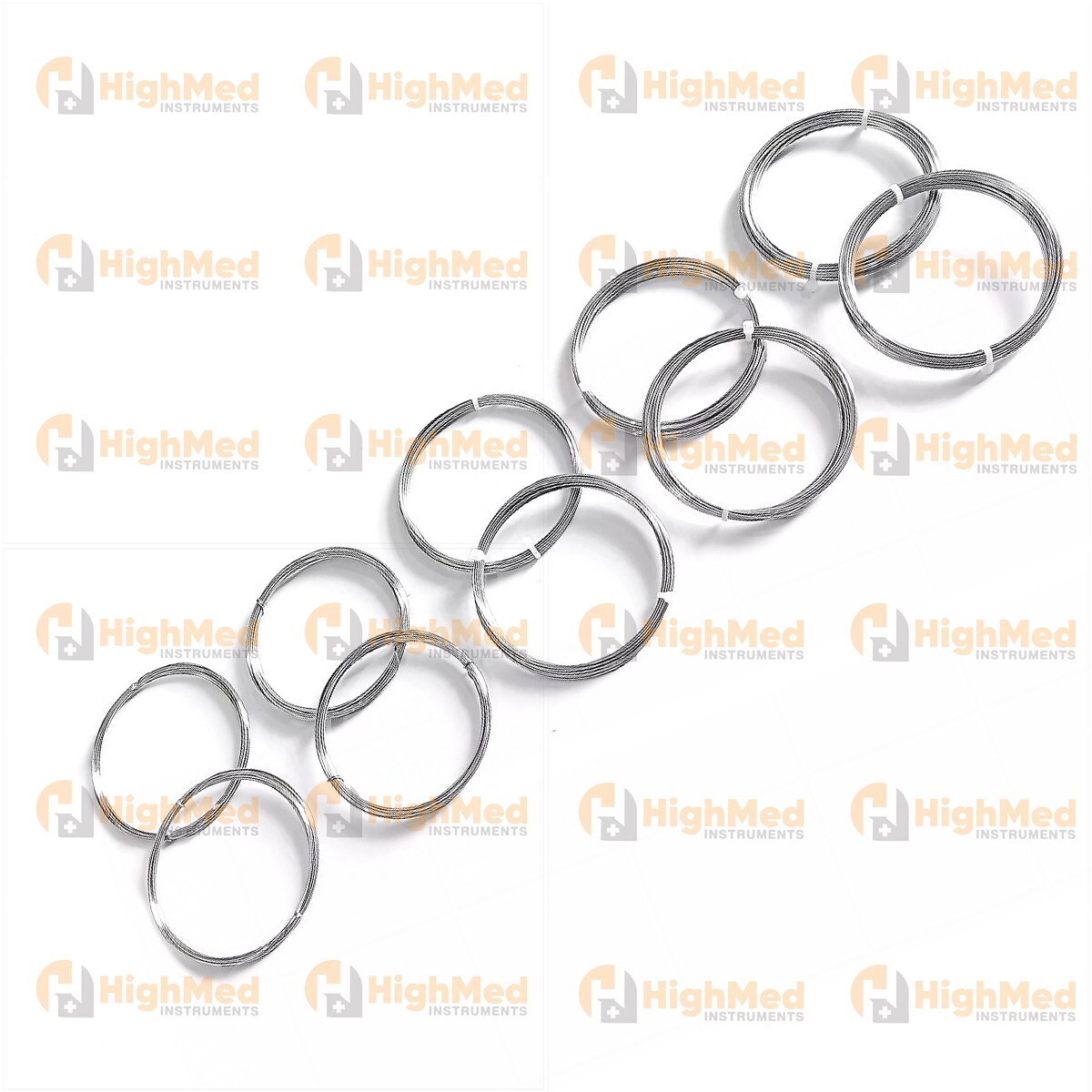 NEW Cerclage Wire Lot of 5pcs (Each 10M Long) Surgical Instruments Veterinary