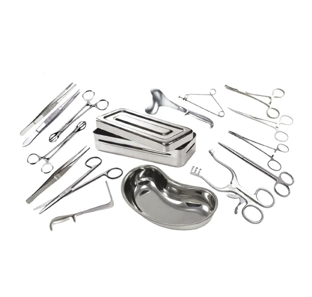 Hysterectomy Abdominal Surgery Set 62 Pcs Vaginal Hysterectomy Instruments
