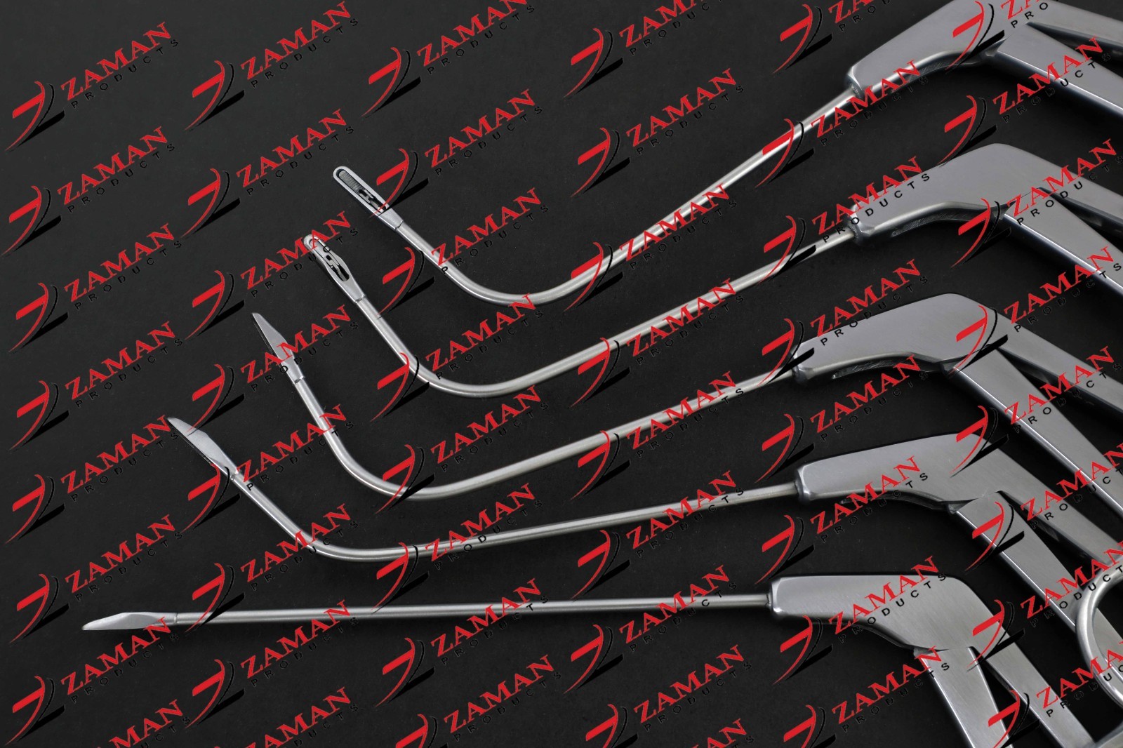 Mini-Struycken Through-Cutting Forceps Set of 5 Pieces ENT instruments By ZP