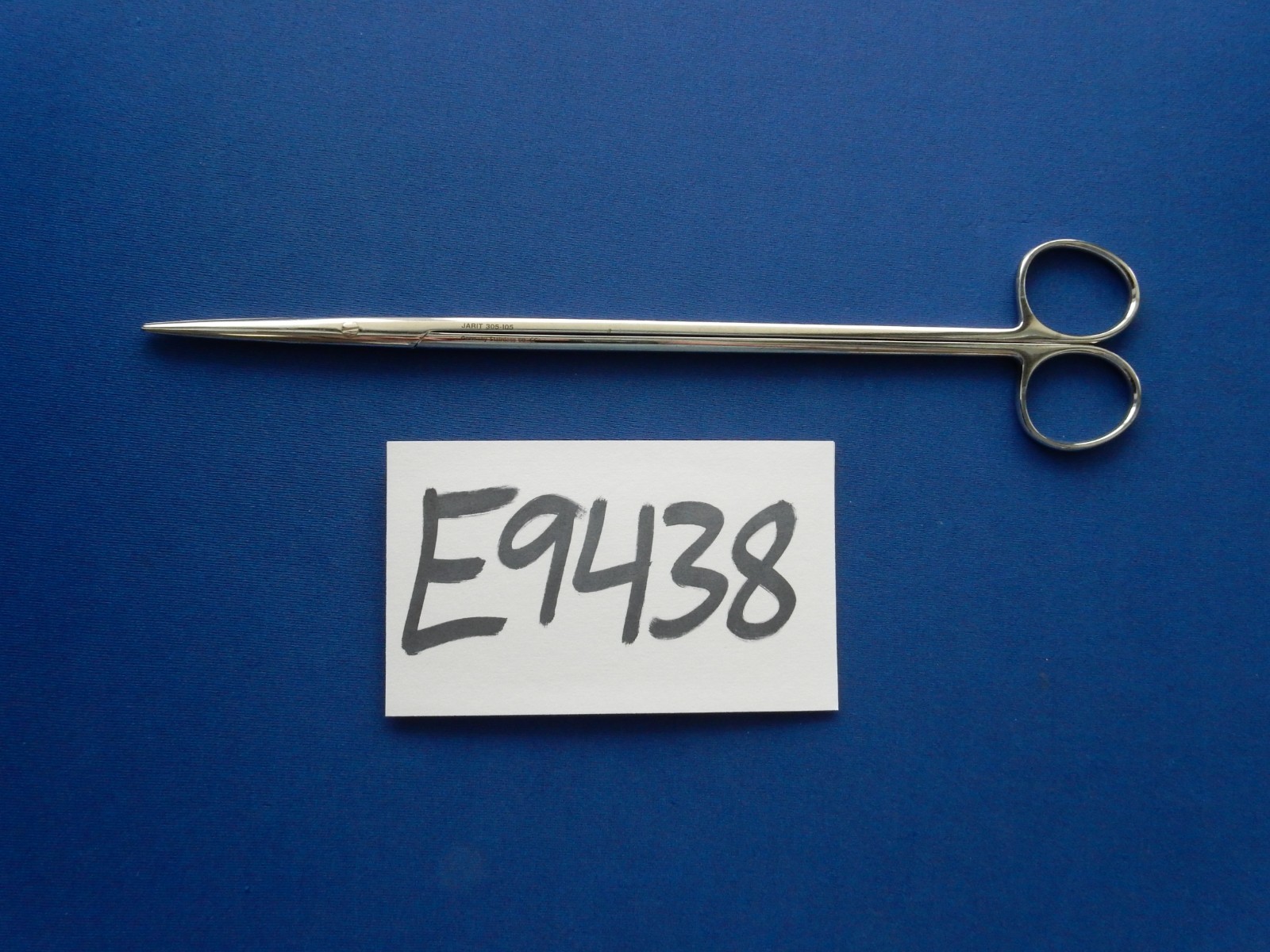 Jarit 305-105 Metzenbaum-Nelson Scissor Straight 11-1/8″