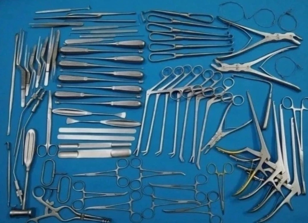 Basic Craniotomy & Laminectomy Surgical Orthopedic Spinal Instruments 78 pcs set