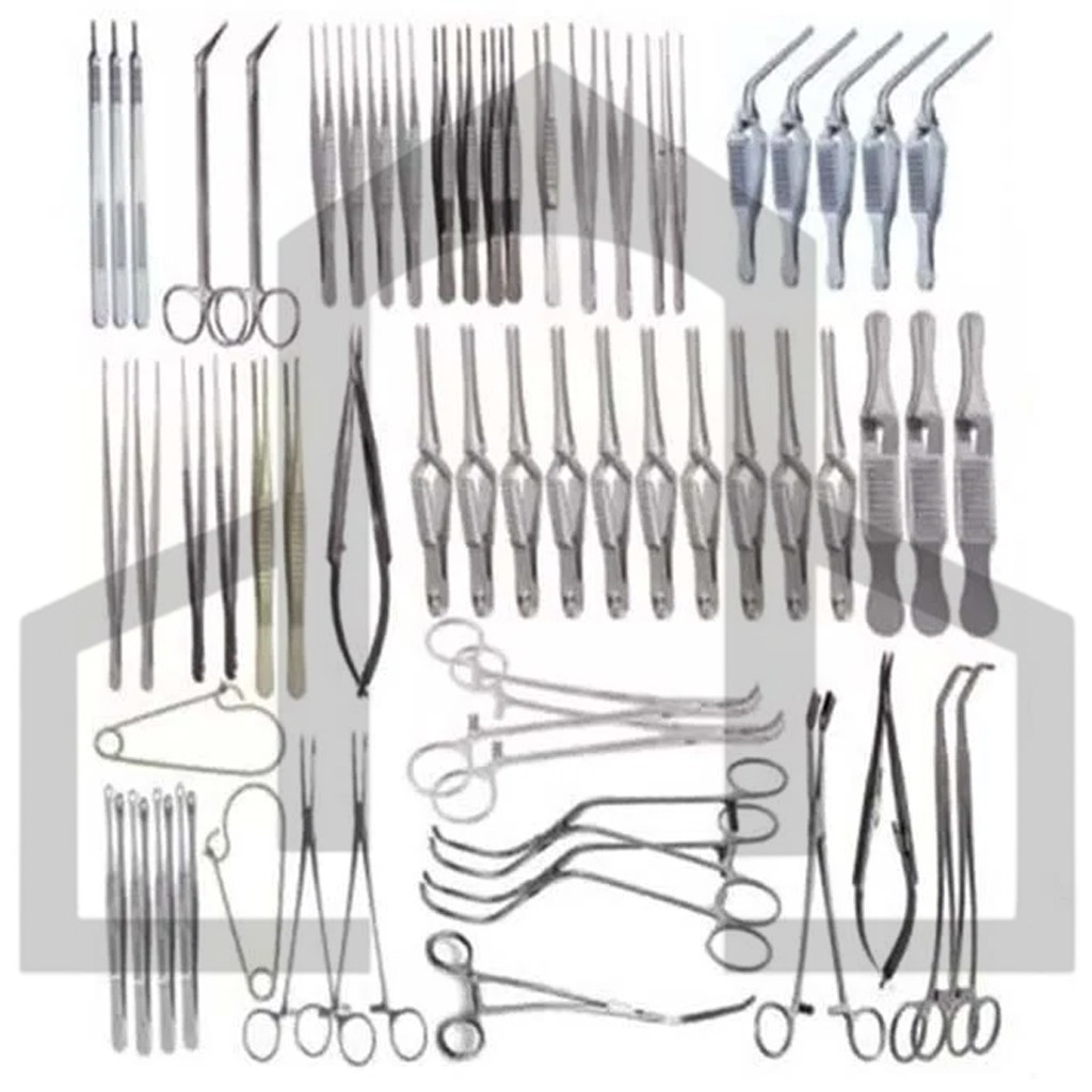 Major Vascular Surgery Set Surgical Instruments 61 Pcs