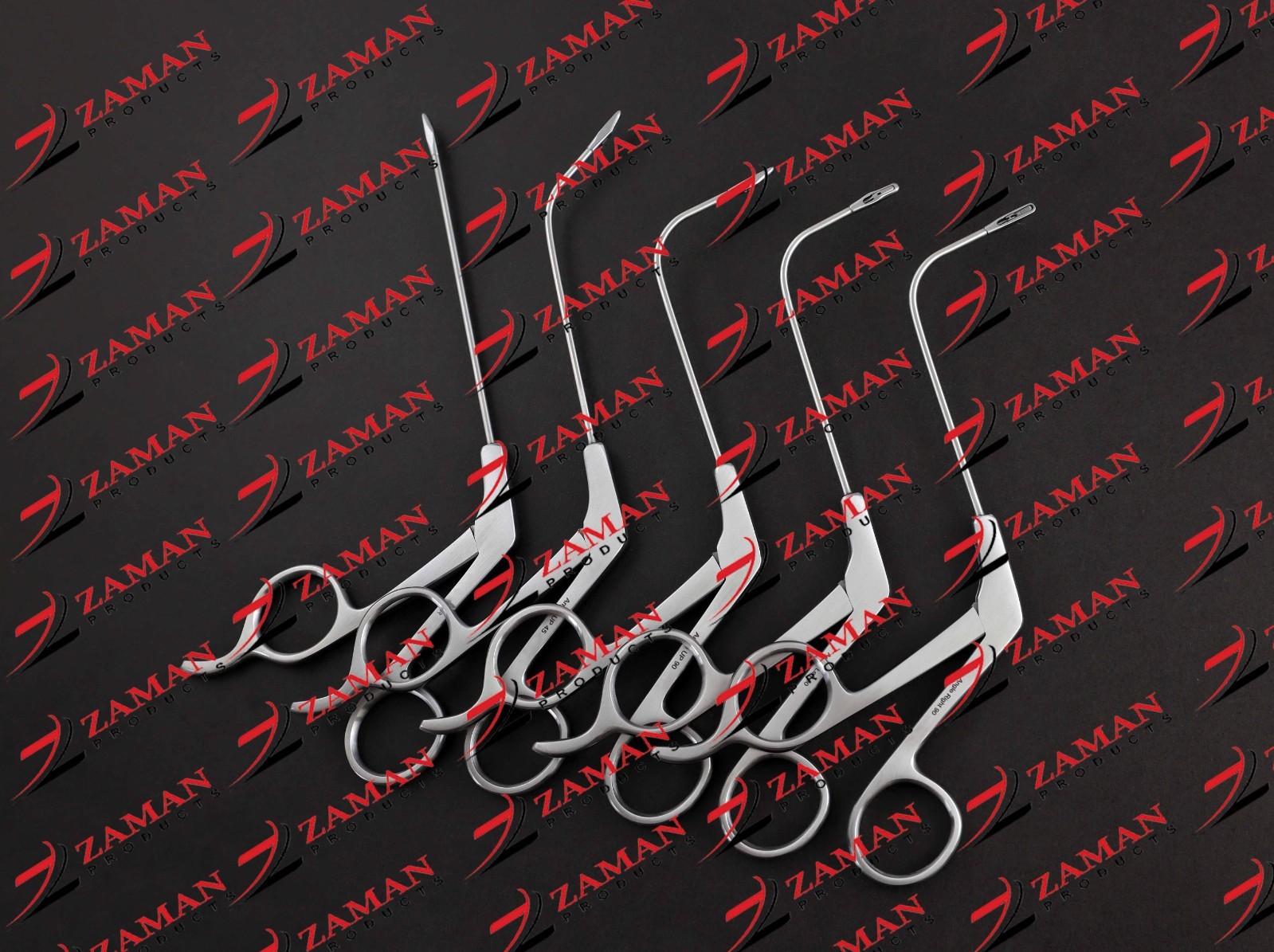 Mini-Struycken Through-Cutting Forceps Set of 5 Pieces ENT instruments By ZP