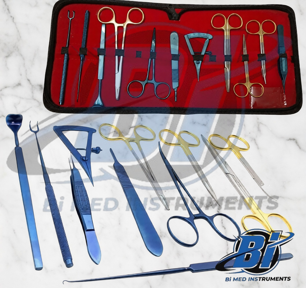 Set of 11 PCS Blepharoplasty Kit Plastic Surgery High Quality Instruments Kit