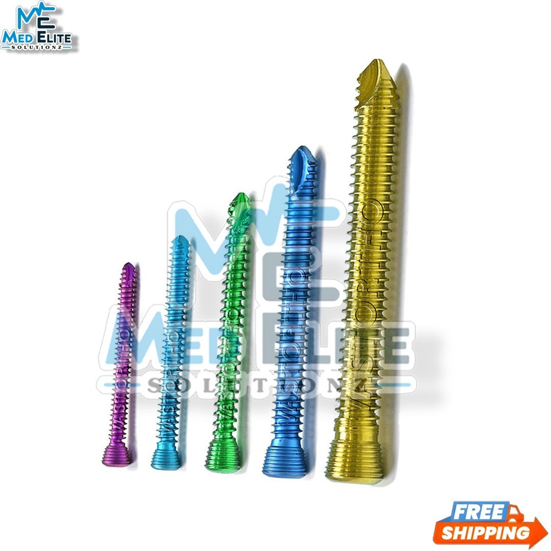 Locking & Cortical 3.5mm & 4mm Cancellou stainless steel
