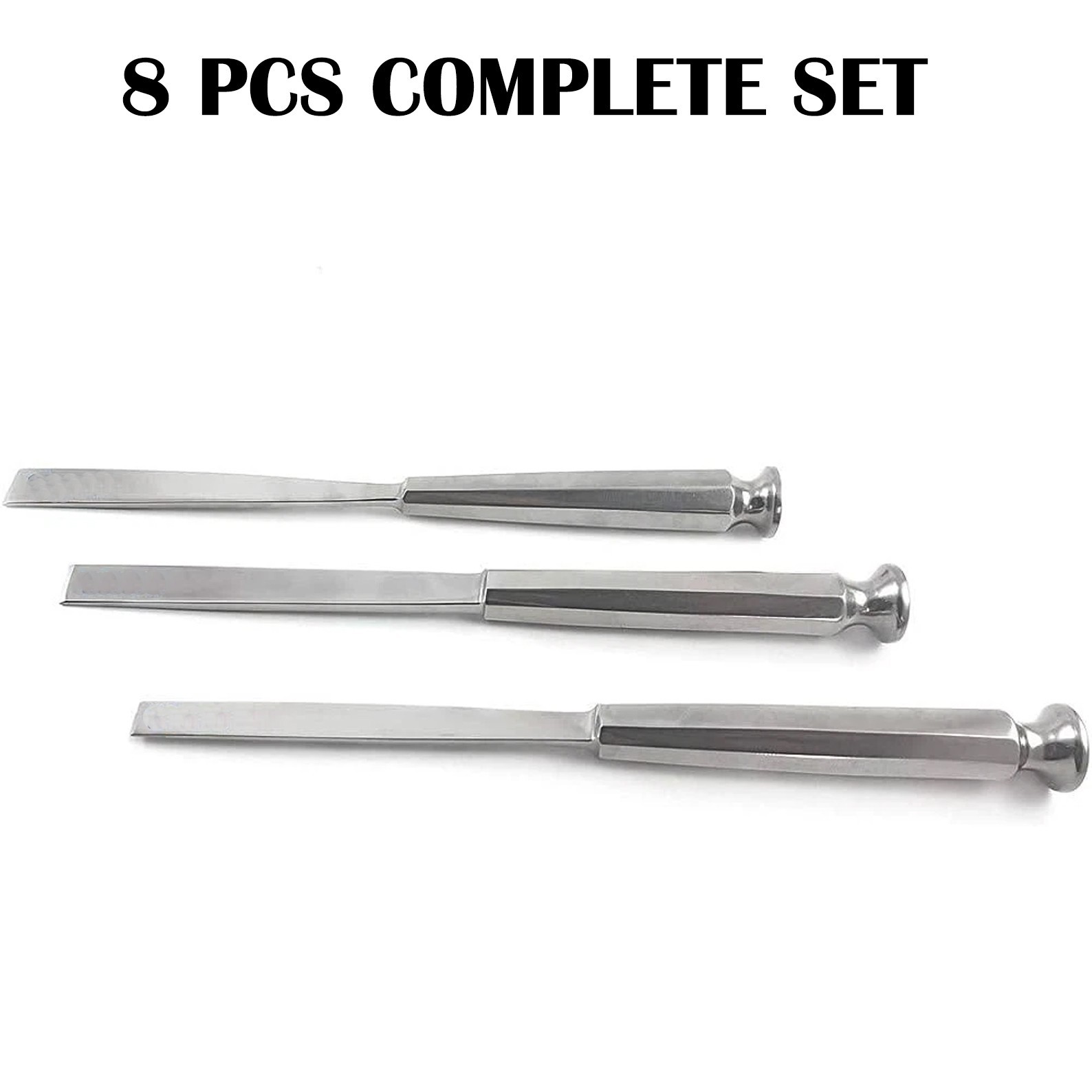 Osteotome Straight Curved Stainless Steel Orthopedic Surgical Instruments