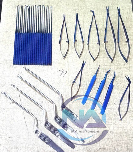 Kamiyama Micro Neuro Surgery Instrument Set Of 36 Pcs Surgical Instruments
