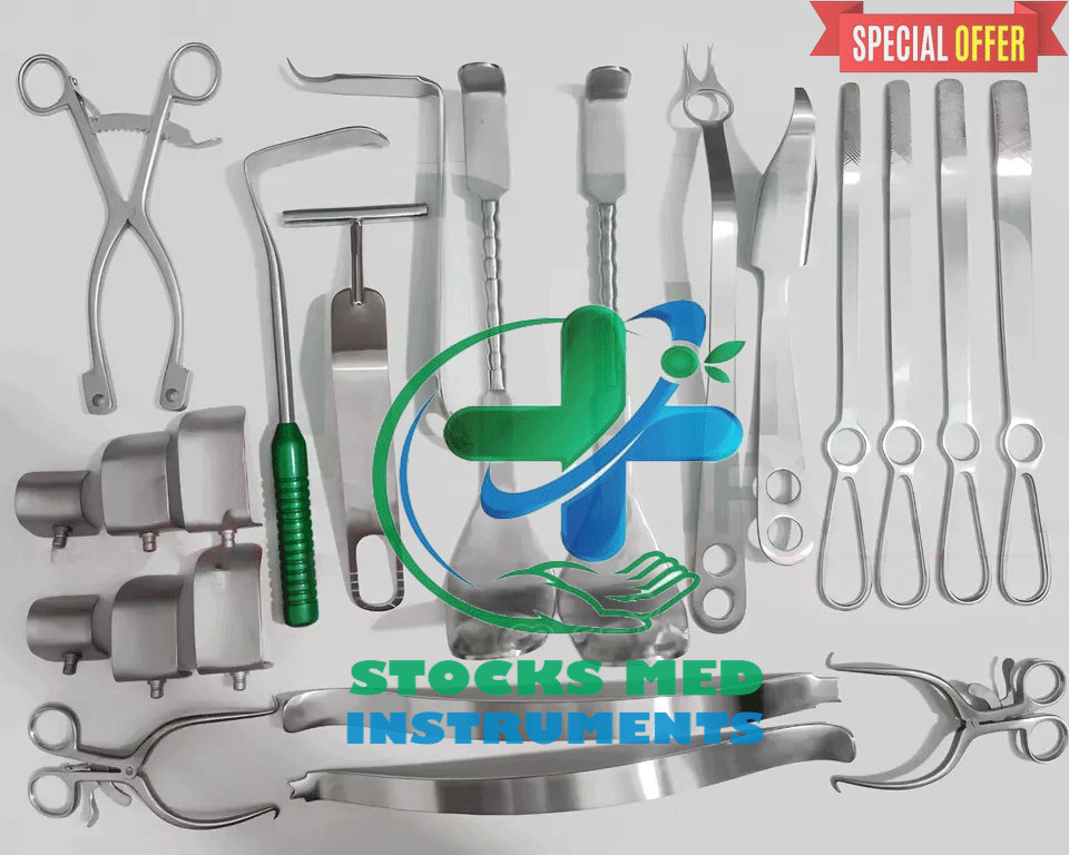 Shoulder Surgery Retractor System Set of 22 PCs, Orthopedic Surgical Instruments