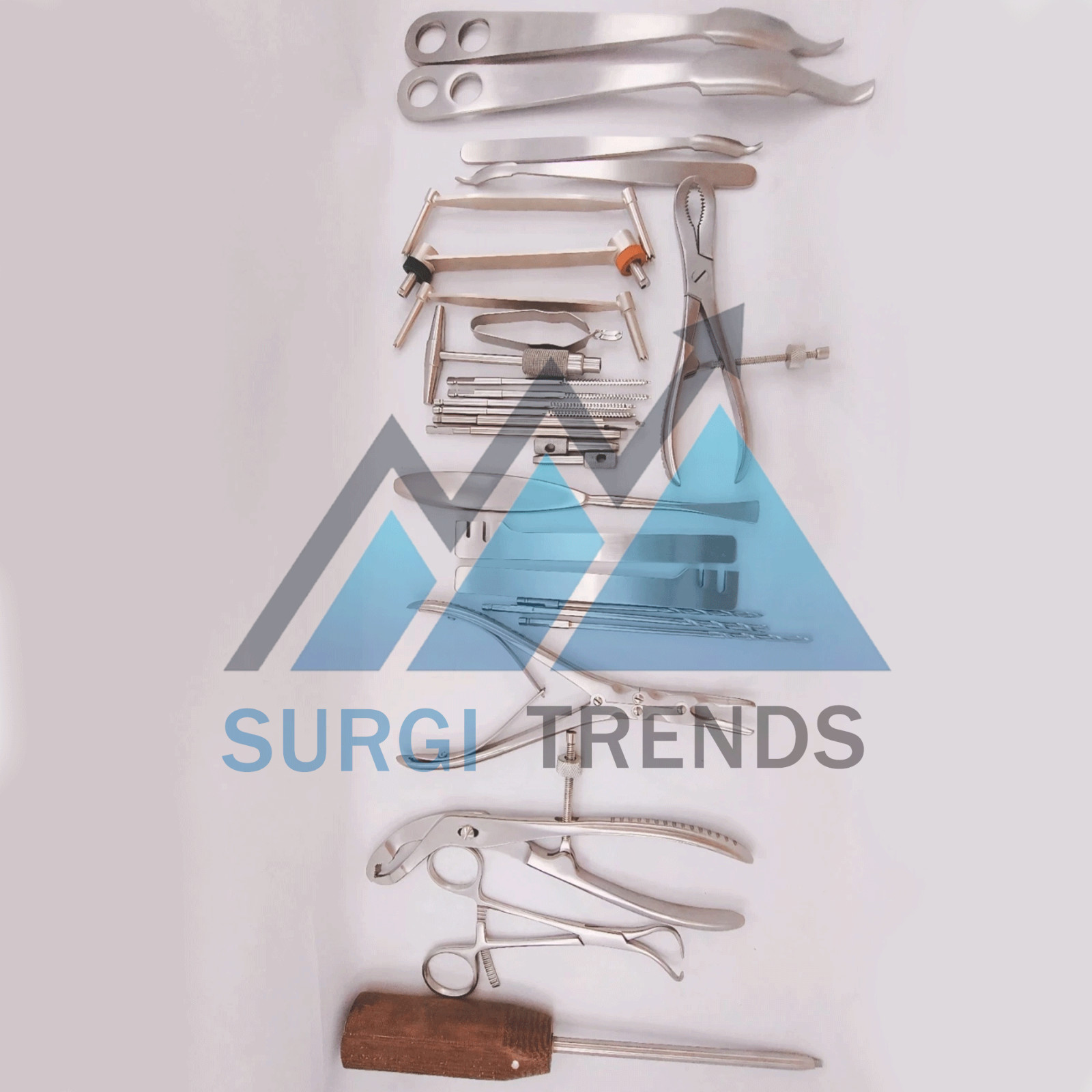 Small Fragment Instruments Set Orthopedic Surgical Instruments 30 Pcs
