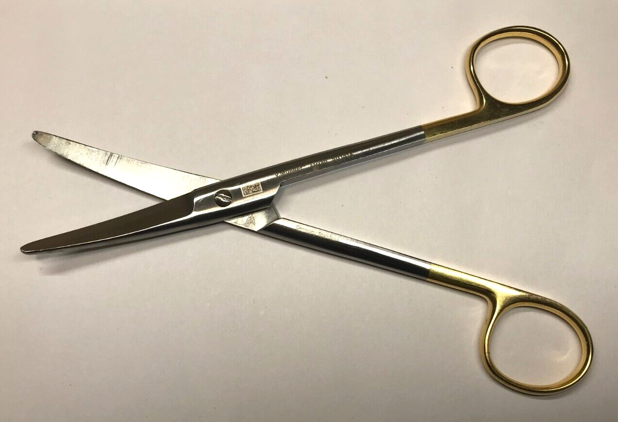 V. Mueller SU1814 Vital Mayo Dissecting Scissors 6¾” Beveled Curved TC