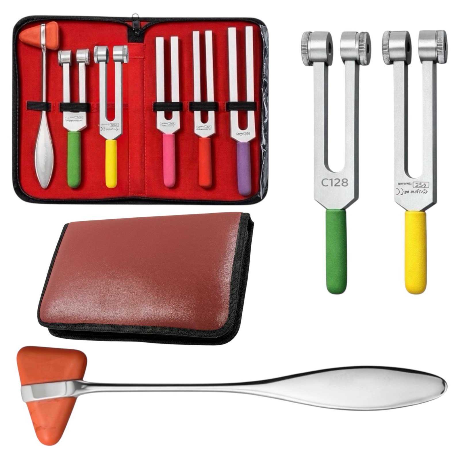 Tuning Fork Set of 7 – Medical Surgical Diagnostic instruments Premium Set