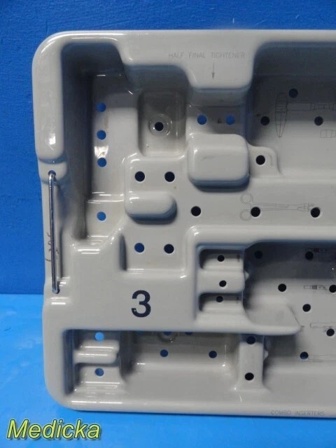 Spinal Fixation Instrument Tray – Spine Surgery System Orthopedic Set OEM~ 36121