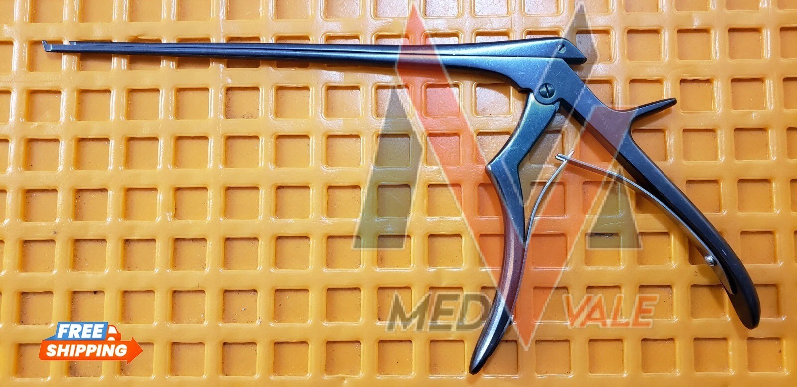AESCULAP FF720R Surgical Orthopedic Kerrison Rongeur 3mm 40 Degree Shaft 8″