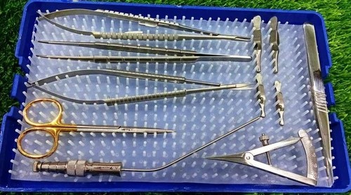 Premium ENT Surgical Instrument Set Stainless Steel Medical Surgery Kit with Ste