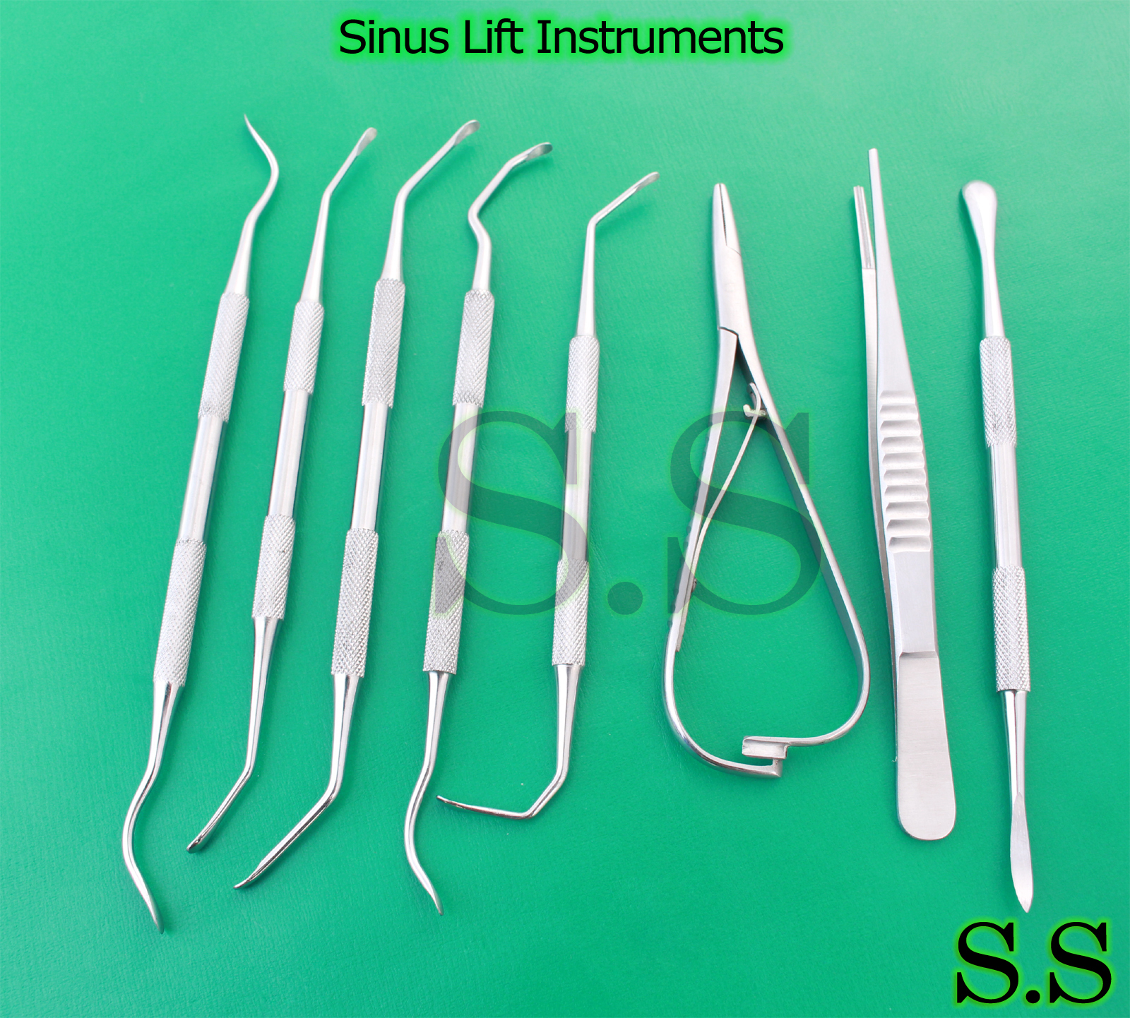 SINUS LIFT INSTRUMENTS, INSTRUMENTS USED FOR PERIO, DENTAL SURGICAL LAB IMPLANT