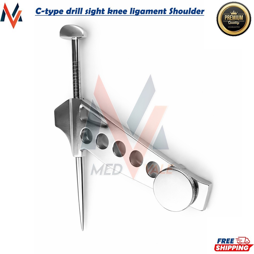 ACL PCL Adjustable C-type drill guide sight knee ligament Shoulder Femoral Tibia