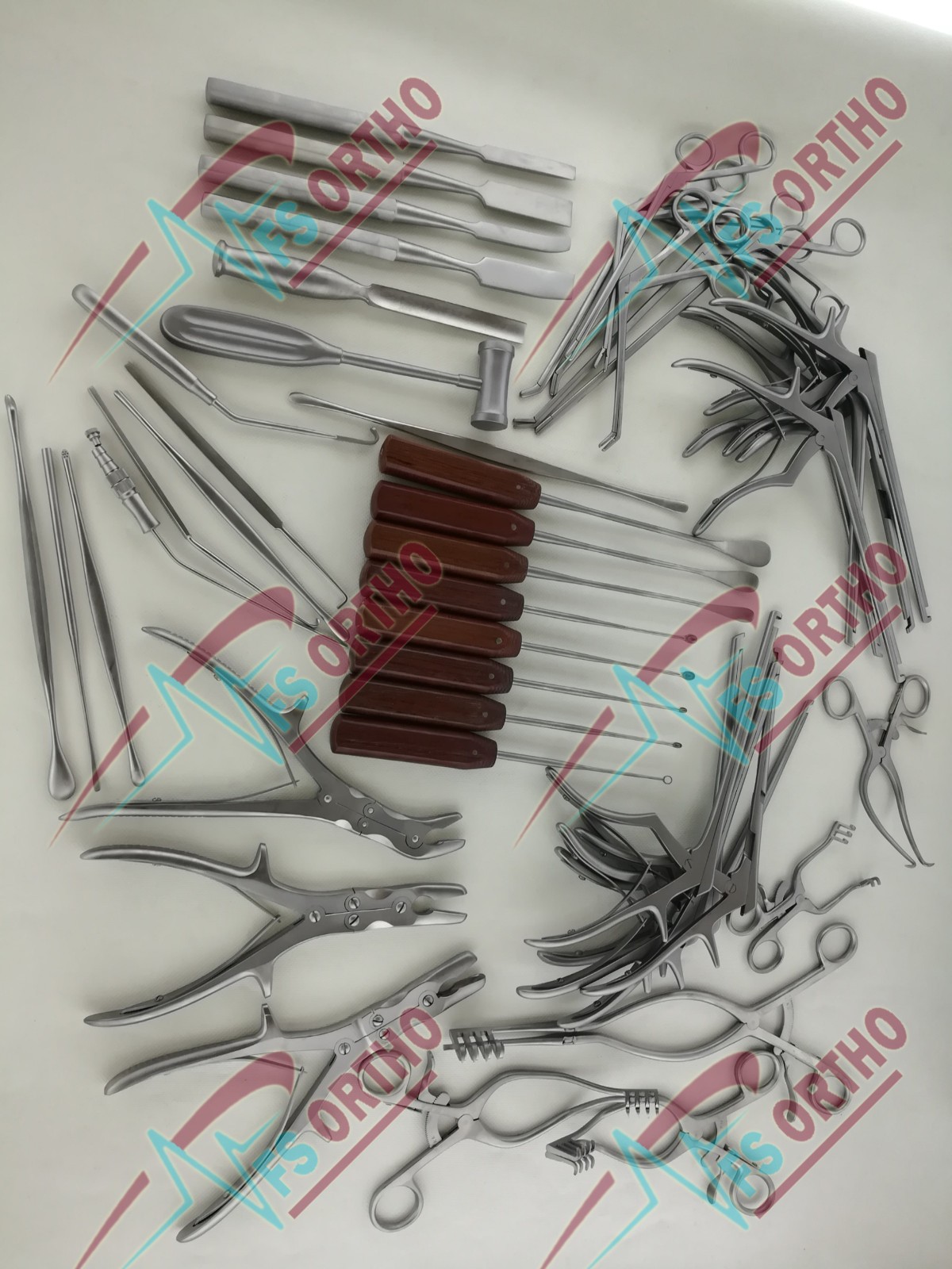 Laminectomy Complete Instrument Set Of 47 PCs Spine Orthopedic Instrument