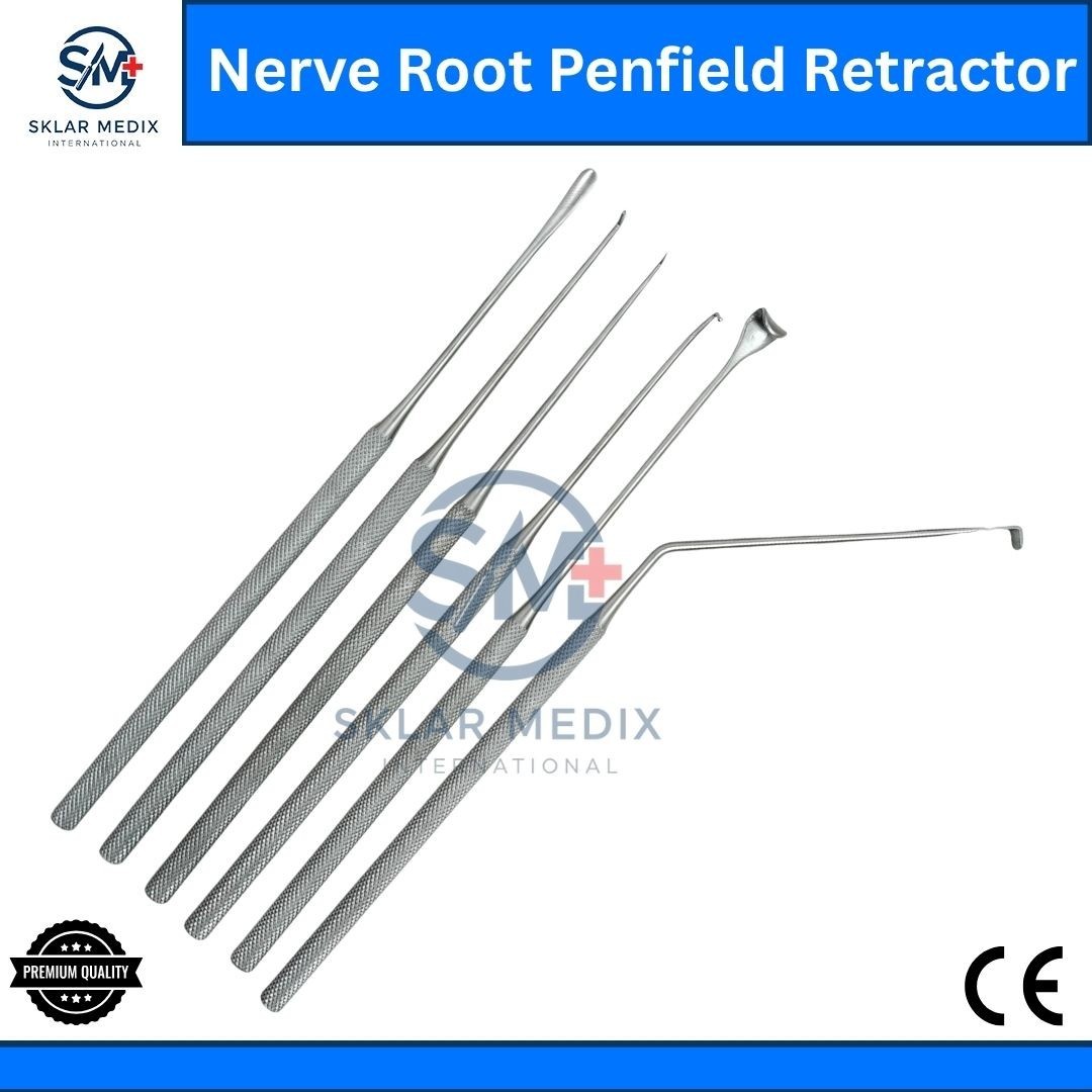 Nerve Root Penfield Dissector Retractor Orthopedic Instrument Set Of 6 Pcs Neuro
