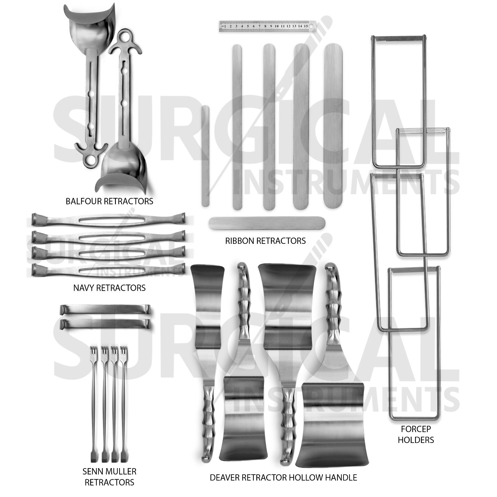 197 pcs Laparotomy Set – Surgical Medical Instruments Lot New Excellent quality