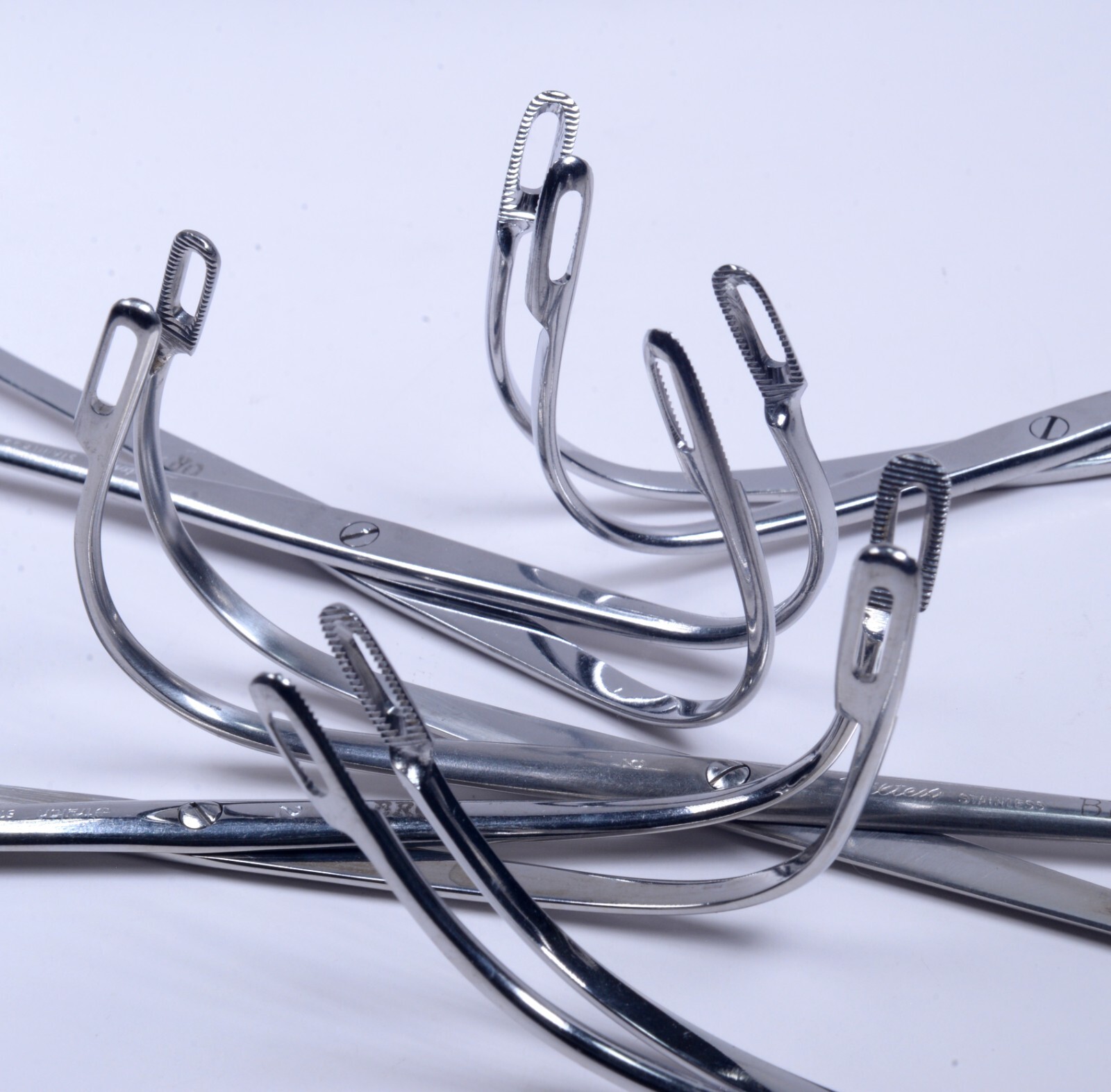 5x RANDALL Kidney Stone Forceps Stainless Steel Surgical Miltex Jarit Lawton