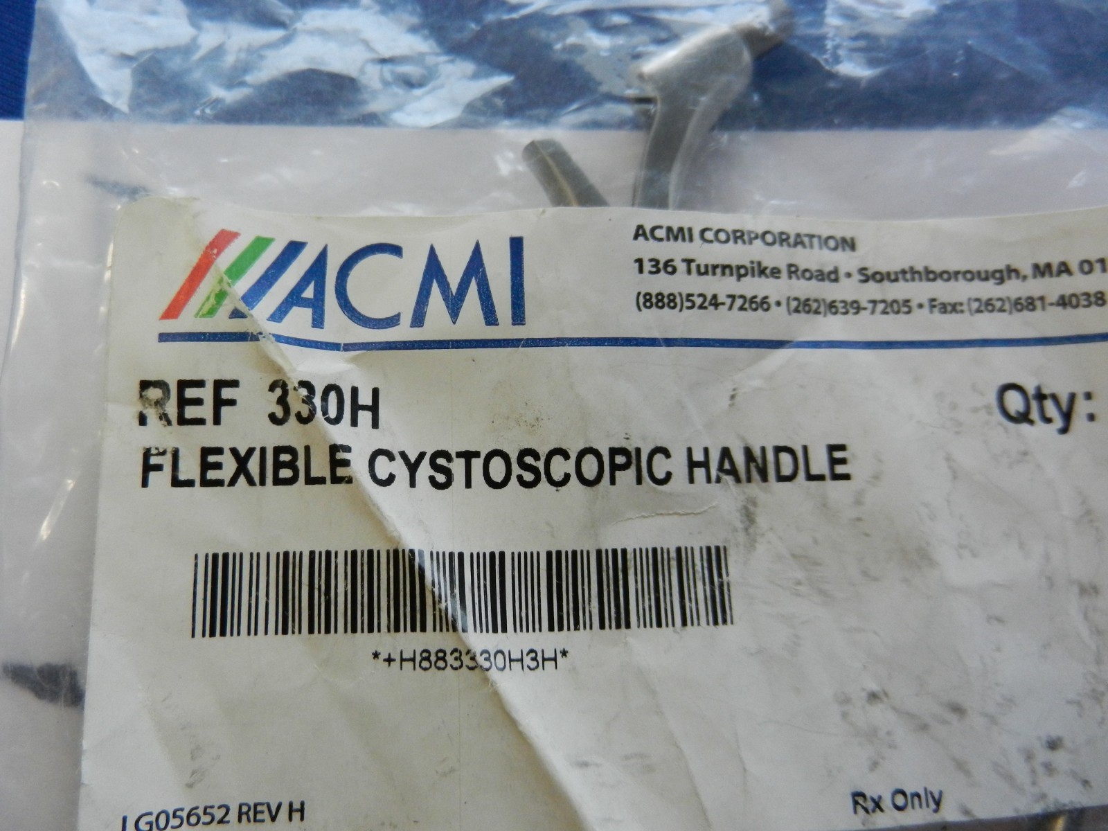 ***NEW*** ACMI 330H Flexible Cystoscopic Handle