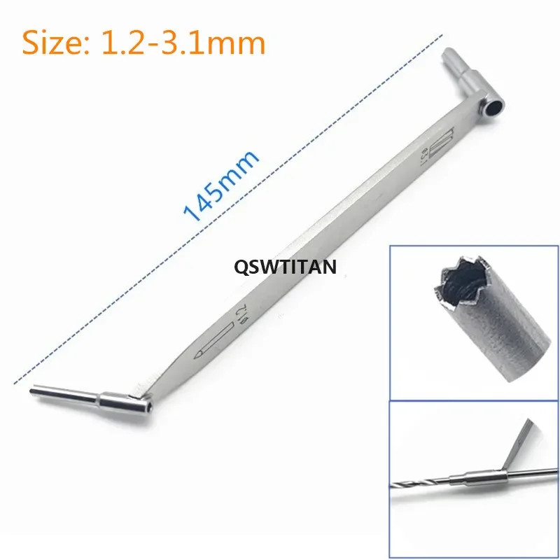 Orthopedic Drill Bits Guider Double Head Orthopedic Drill Sleeve Pointed Drill G