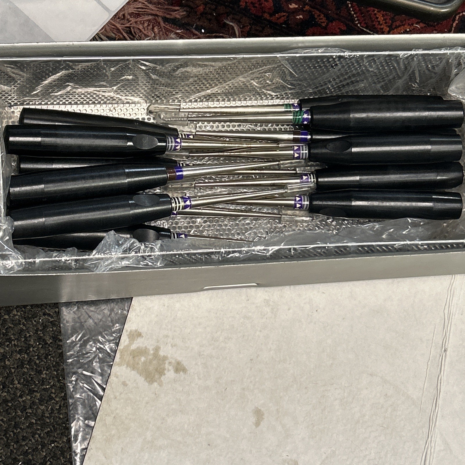 13 Life Instruments Handle Spinal Curettes, With Box