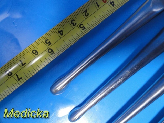 Integra Lifesciences Assorted Brun Curettes 6¾”; Oval Cup; Size 000 to 5 ~ 32762