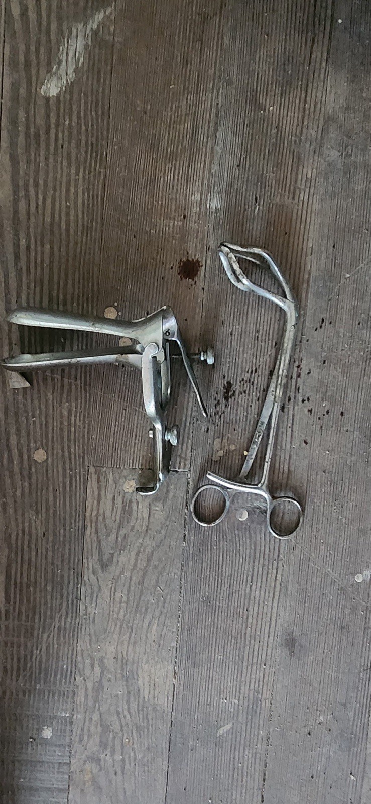 Vintage Med Instruments Mid-Century Intimate Medical Tool Stainless Steel Set