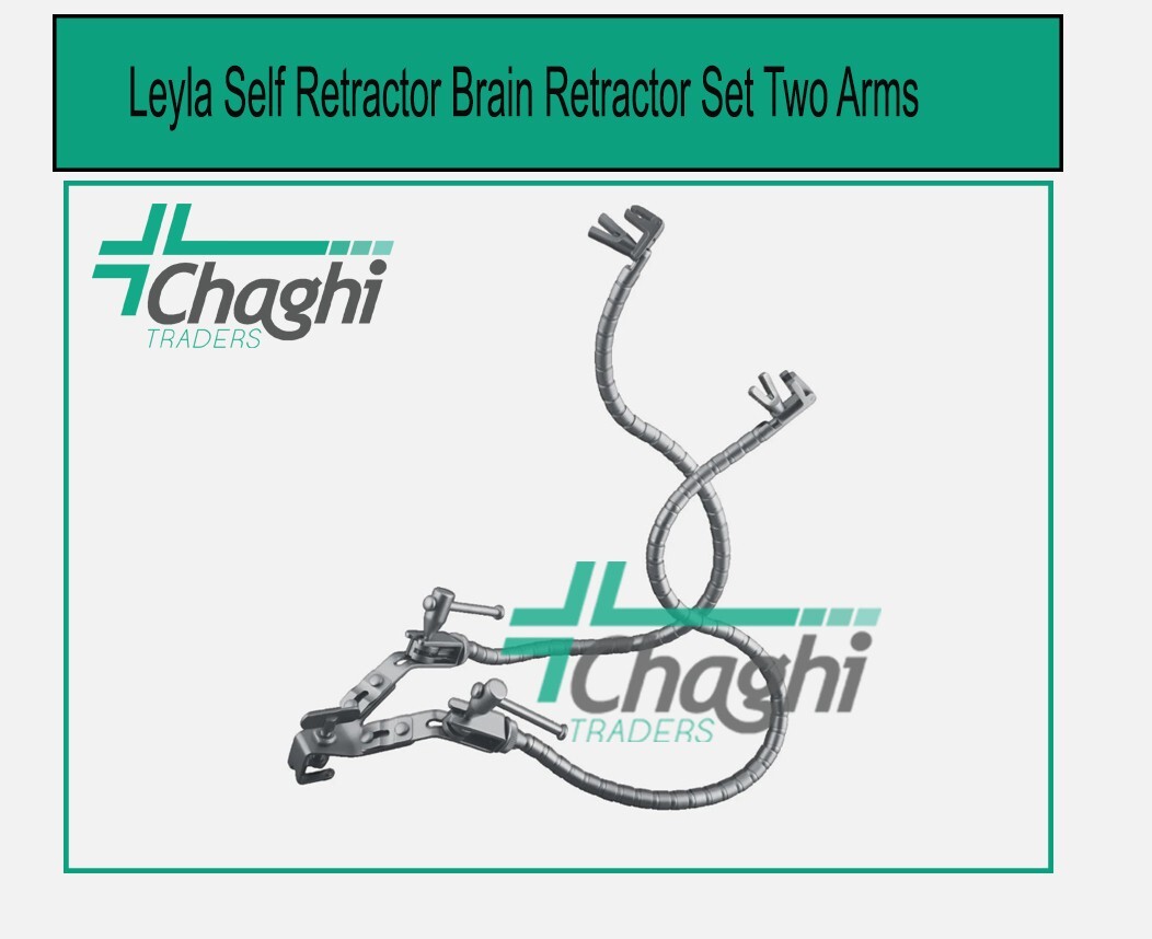Leyla Self Retractor Brain Retractor Set Two Arms Orthopedic Surgical Instrument