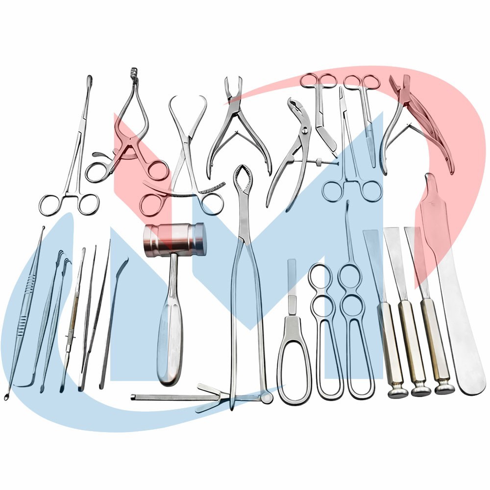 Basic Orthopedic Surgery Set of 25 Pcs Surgical instruments