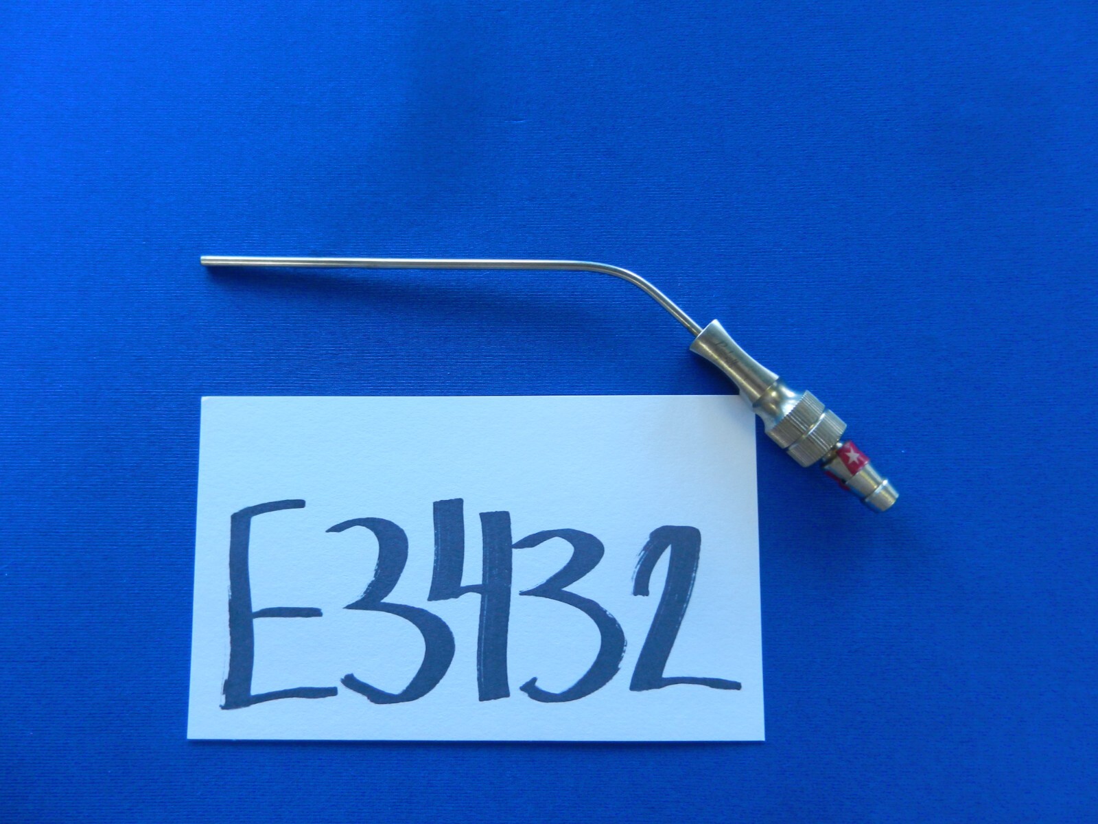 E3432 Padgett P4228 Frazier Angled Suction Tube 8fr x 184mm