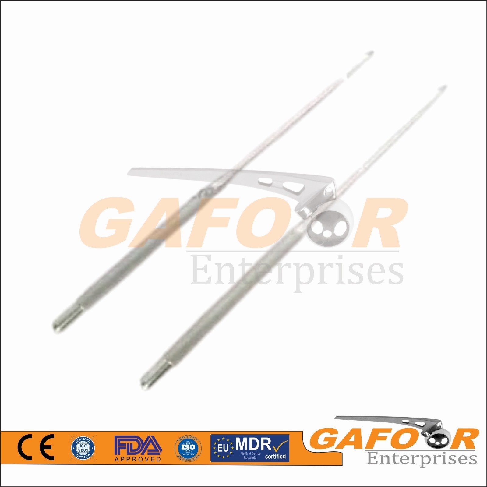 5 mm New 2 Pcs Arthroscopy Hook Knife Arthroscopic instruments