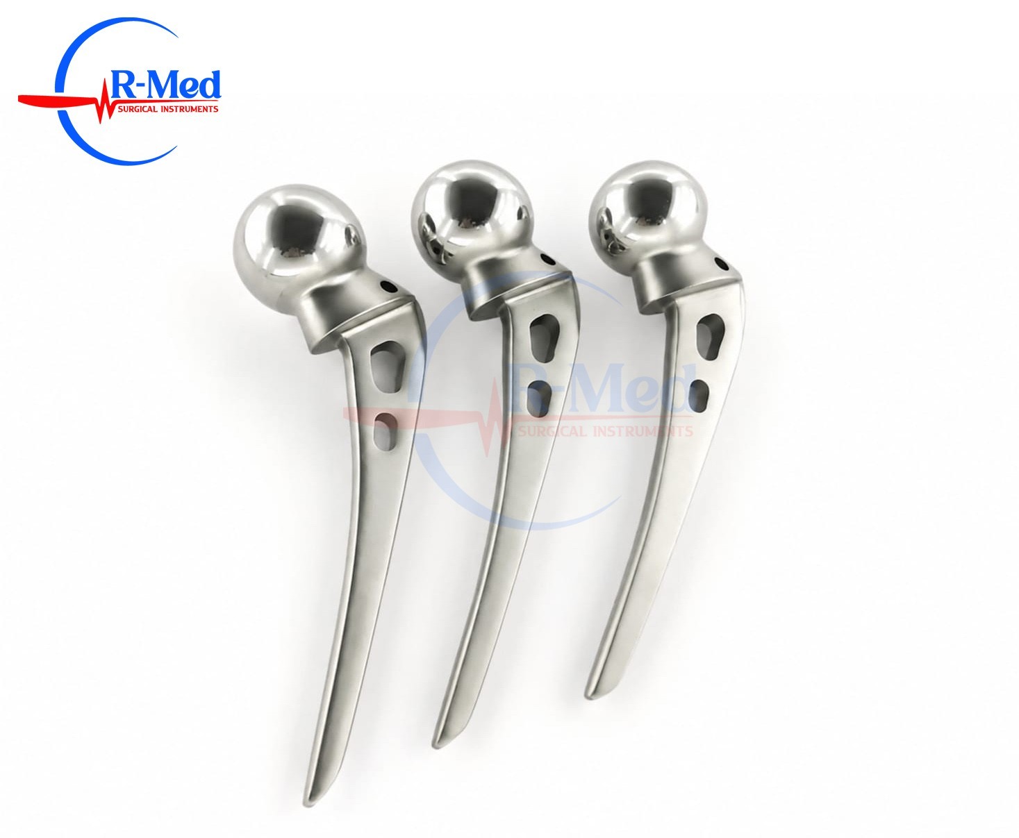 AMP Hip Prosthesis Orthopedic Instruments 47mm,48mm & 49mm 3 Pcs Lot