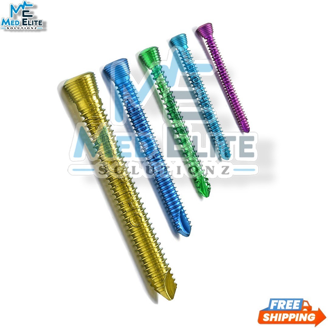 Locking & Cortical 3.5mm & 4mm Cancellou stainless steel