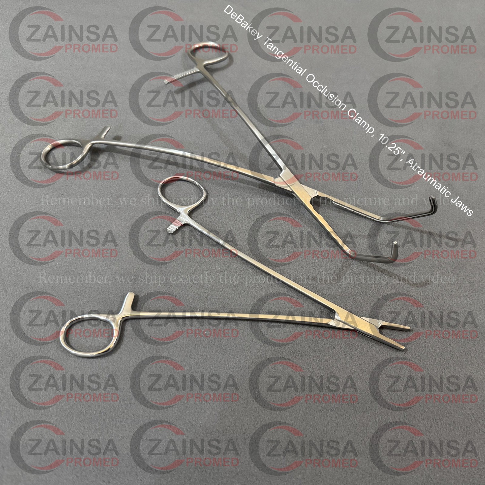 DeBakey Tangential Occlusion Clamp, TC Sternal Wire Twister 8″ Needle Holder