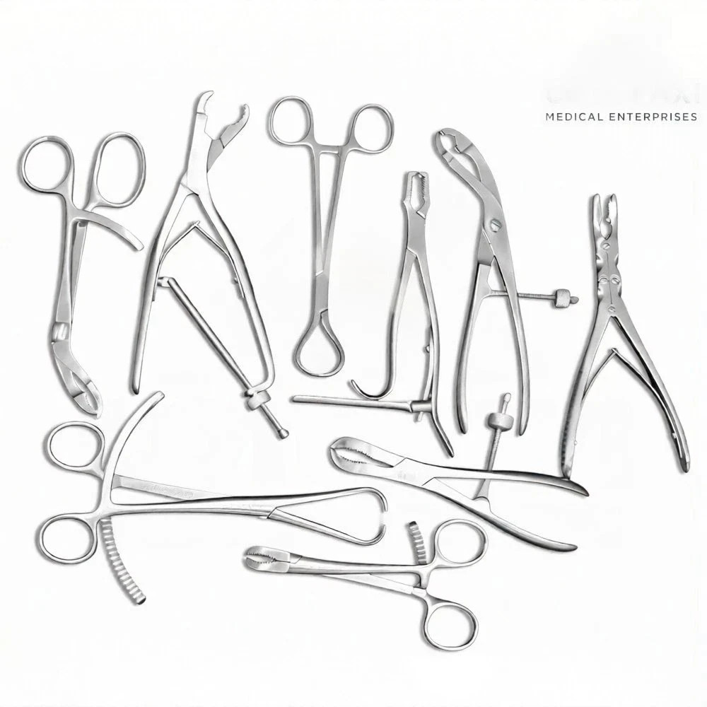 Assorted Orthopedic Set of 9 Pcs Surgical Orthopedic Instruments