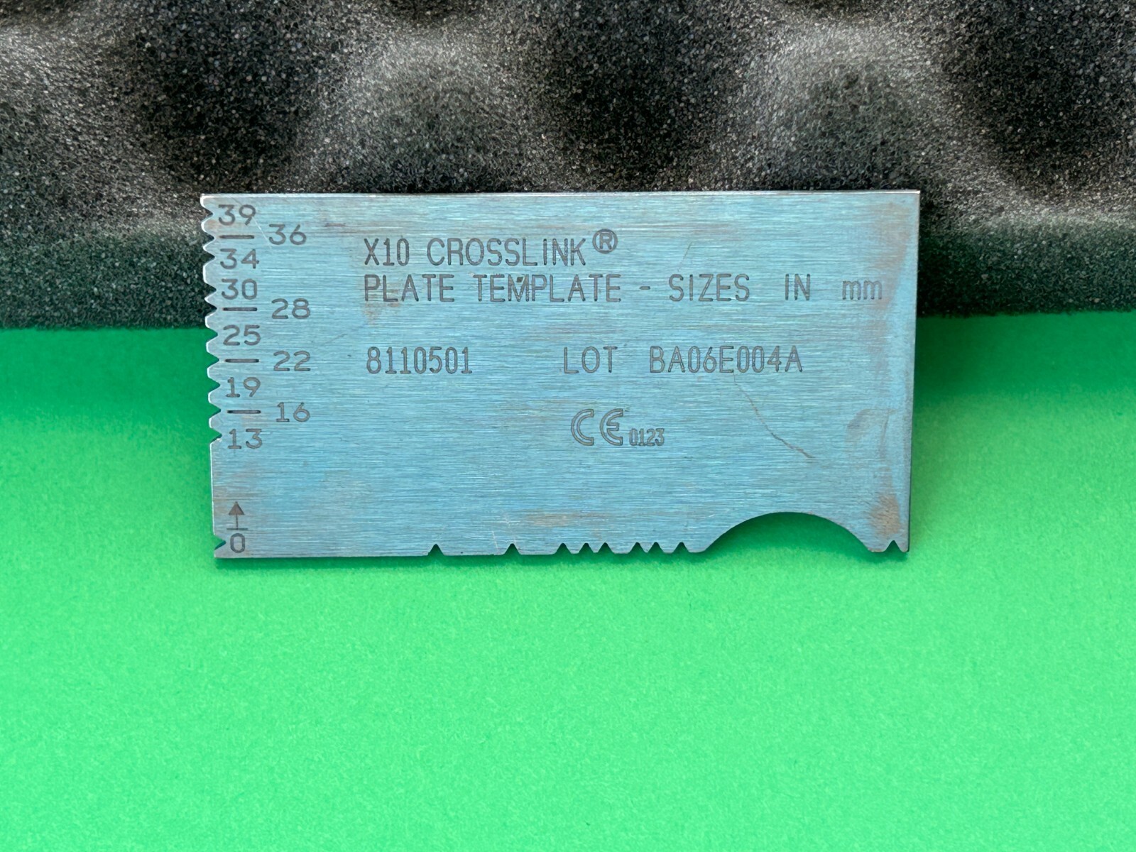 Medtronic Surgical Ruler/Scale for Sizing