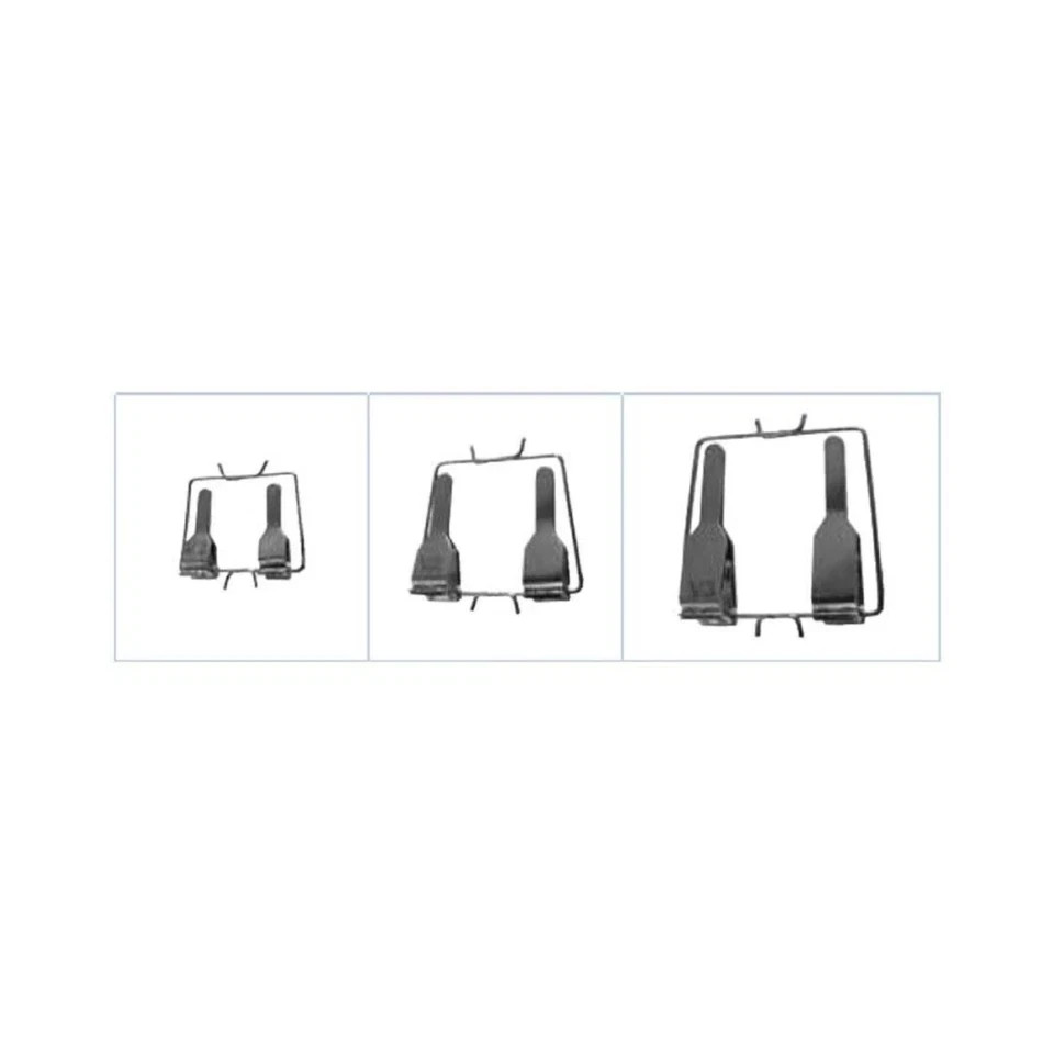 Acland Micro Surgery Vessel Clamps Set Stainless Steel for Plastic Neurosurgery