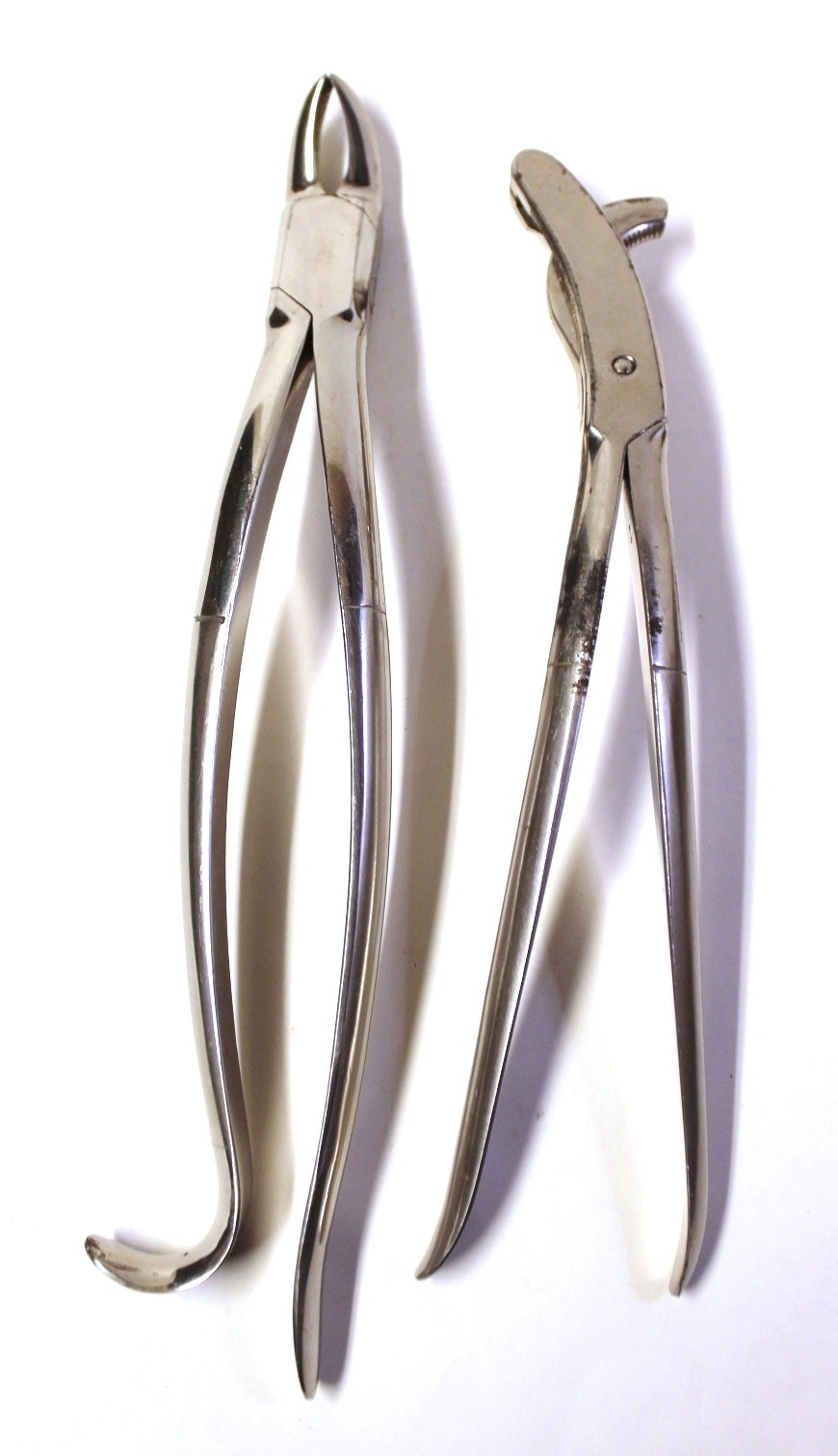 Vintage Medical Surgical Extraction Forceps and Cutter Tools