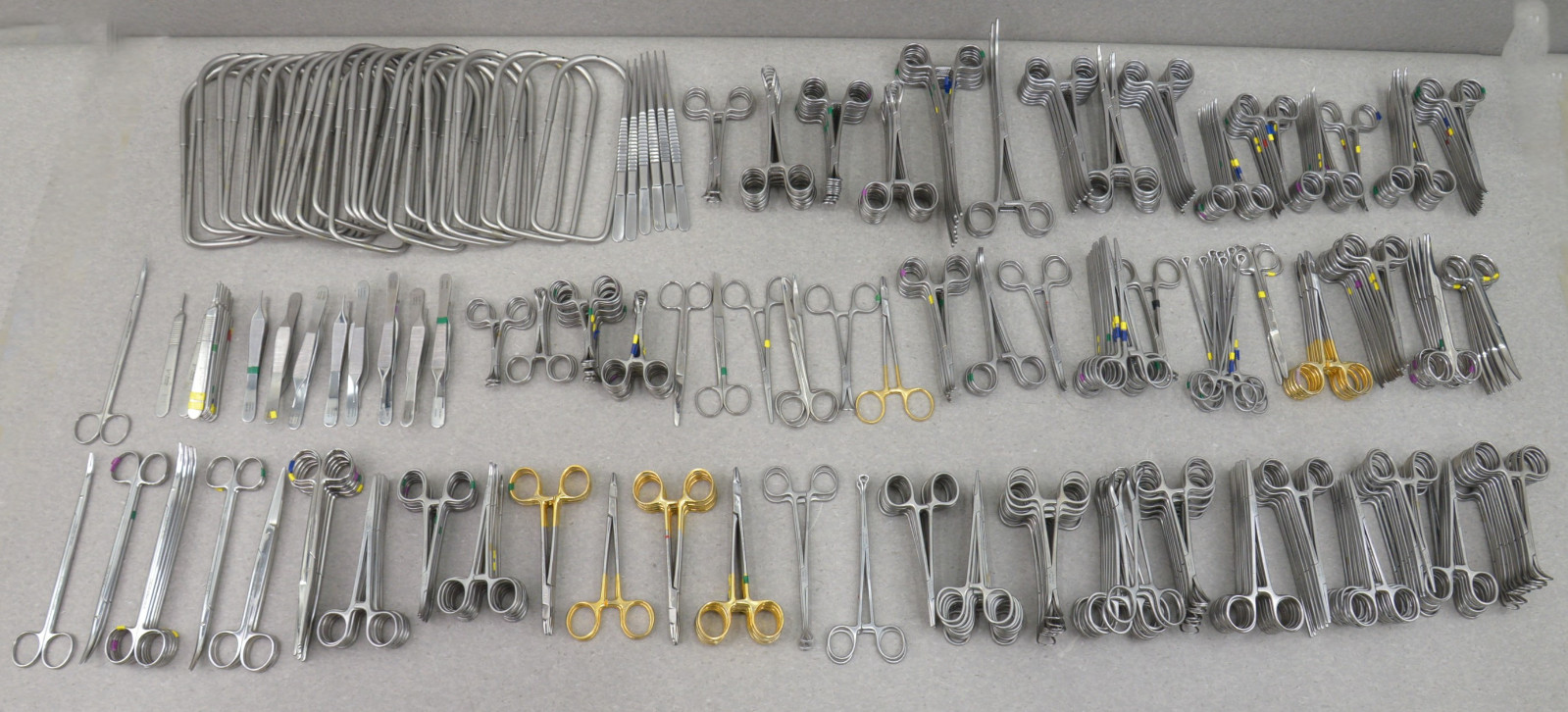 Lot of 459 Assorted V.Mueller Stainless Steel Surgical Instruments