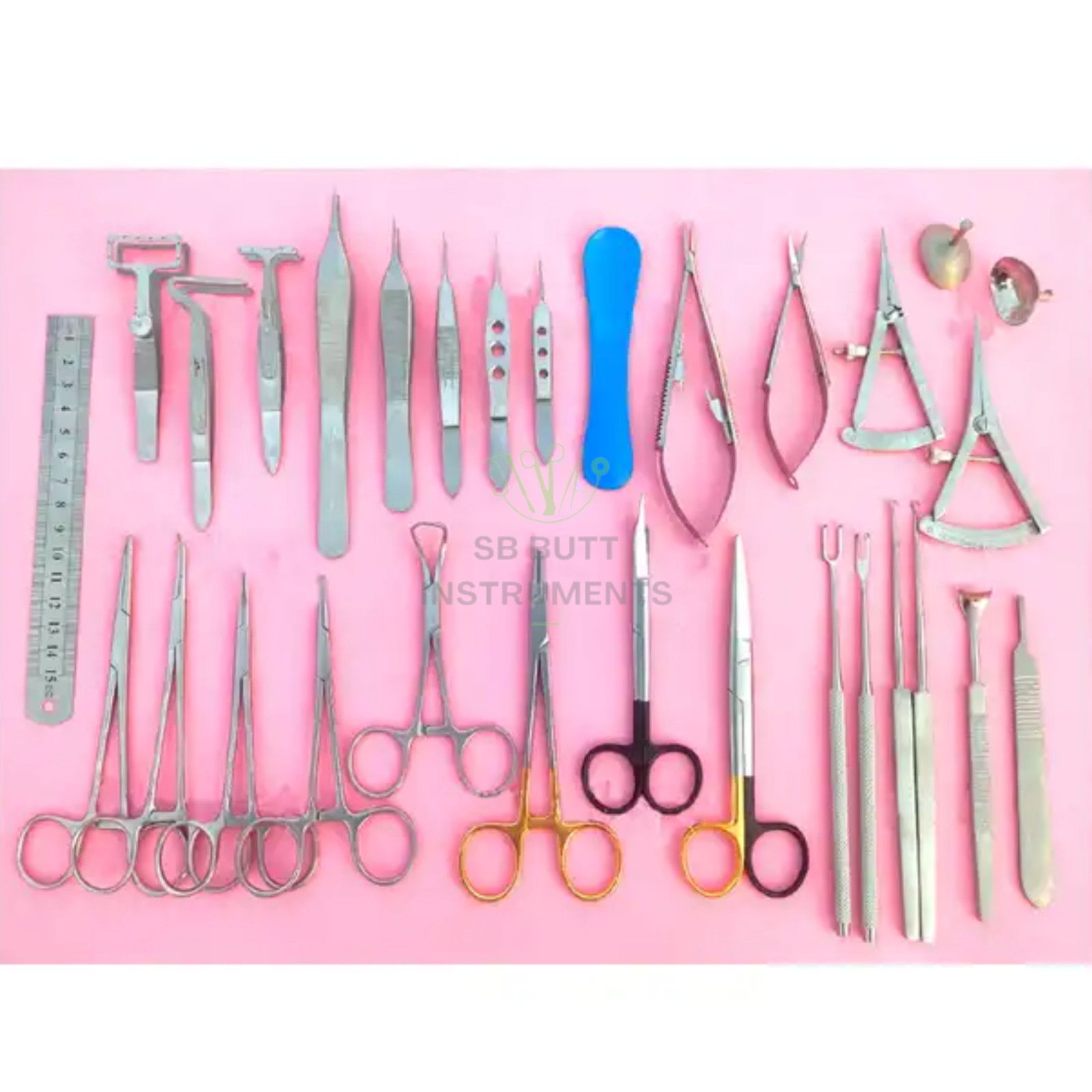 Blepharoplasty Instruments Set of 30 PCs Eye Surgery Set Plastic Surgery