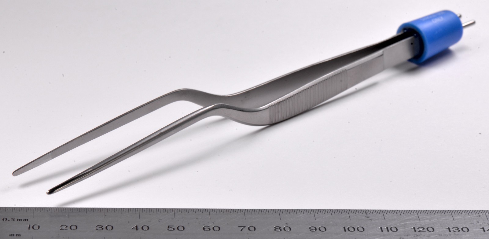 Symmetry Surgical Bipolar Forceps 7½” Bayonet 2-Pin Connector Stainless